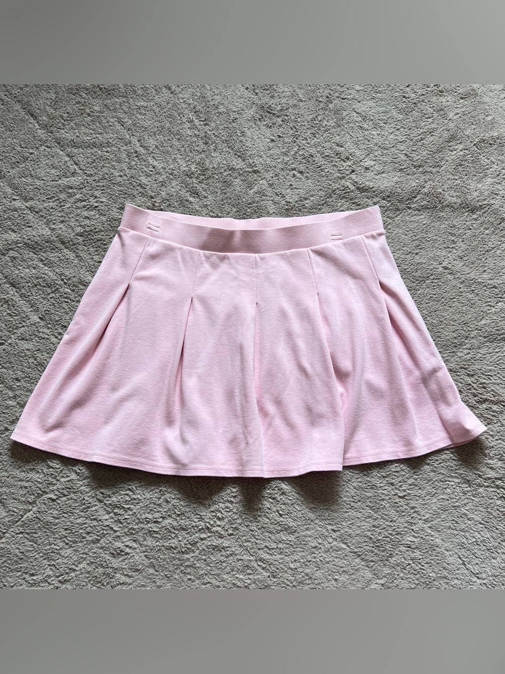 Wild‎ Fable Pleated Mini Skirt Stretchy Tennis Preppy Minimalist Coquette Sz L